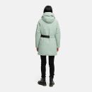Navahoo Frostkuss Damen Winter Parka Jacke N068 Smokey Mint-Größe L - Gr. 40