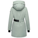 Navahoo Frostkuss Damen Winter Parka Jacke N068 Smokey Mint-Größe L - Gr. 40