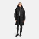 Navahoo Funkelteddy Damen Winter Steppmantel Parka N069 Schwarz-Größe M - Gr. 38