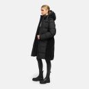 Navahoo Funkelteddy Damen Winter Steppmantel Parka N069 Schwarz-Größe M - Gr. 38