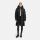 Navahoo Funkelteddy Damen Winter Steppmantel Parka N069 Schwarz-Größe M - Gr. 38