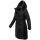 Navahoo Funkelteddy Damen Winter Steppmantel Parka N069 Schwarz-Größe M - Gr. 38