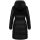 Navahoo Funkelteddy Damen Winter Steppmantel Parka N069 Schwarz-Größe M - Gr. 38