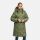 Navahoo Funkelteddy Damen Winter Steppmantel Parka N069 Olive Leaf-Größe XS - Gr. 34