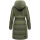 Navahoo Funkelteddy Damen Winter Steppmantel Parka N069 Olive Leaf-Größe XS - Gr. 34