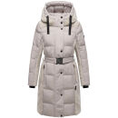 Navahoo Funkelteddy Damen Winter Steppmantel Parka N069 Bone-Größe XS - Gr. 34