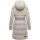Navahoo Funkelteddy Damen Winter Steppmantel Parka N069 Bone-Größe XS - Gr. 34