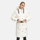 Navahoo Funkelteddy Damen Winter Steppmantel Parka N069 Offwhite-Größe XXL - Gr. 44