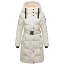 Navahoo Funkelteddy Damen Winter Steppmantel Parka N069 Offwhite-Größe XXL - Gr. 44