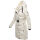 Navahoo Funkelteddy Damen Winter Steppmantel Parka N069 Offwhite-Größe XXL - Gr. 44