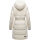 Navahoo Funkelteddy Damen Winter Steppmantel Parka N069 Offwhite-Größe XXL - Gr. 44