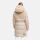 Navahoo Funkelteddy Damen Winter Steppmantel Parka N069 Light Taupe-Größe M - Gr. 38