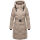 Navahoo Funkelteddy Damen Winter Steppmantel Parka N069 Light Taupe-Größe M - Gr. 38