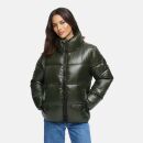 Marikoo Hazalee Damen Winter Herbst Stepp Jacke N071 Dark Olive Größe XL - Gr. 42
