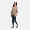 Marikoo Hazalee Damen Winter Herbst Stepp Jacke N071 Taupe Grey Größe S - Gr. 36