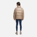 Marikoo Hazalee Damen Winter Herbst Stepp Jacke N071 Taupe Grey Größe S - Gr. 36
