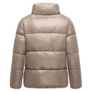Marikoo Hazalee Damen Winter Herbst Stepp Jacke N071 Taupe Grey Größe S - Gr. 36
