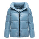 Marikoo Hazalee Damen Winter Herbst Stepp Jacke N071 Powder Blue Größe L - Gr. 40