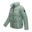 Marikoo Hazalee Damen Winter Herbst Stepp Jacke N071 Smokey Mint Größe L - Gr. 40
