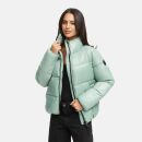 Marikoo Hazalee Damen Winter Herbst Stepp Jacke N071 Smokey Mint Größe XL - Gr. 42