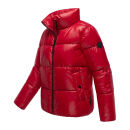 Marikoo Hazalee Damen Winter Herbst Stepp Jacke N071 Deep Red Größe S - Gr. 36