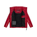 Marikoo Hazalee Damen Winter Herbst Stepp Jacke N071 Deep Red Größe S - Gr. 36