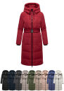 Navahoo Herbstnebel Damen Winter Steppmantel lang N072