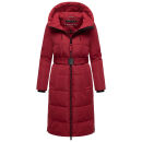 Navahoo Herbstnebel Damen Winter Steppmantel lang N072