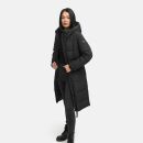 Navahoo Herbstnebel Damen Winter Steppmantel lang N072...
