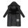 Navahoo Herbstnebel Damen Winter Steppmantel lang N072 Schwarz Größe M - Gr. 38