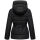 Marikoo Himee Damen Winter Herbst Steppjacke N073 Schwarz Größe L - Gr. 40