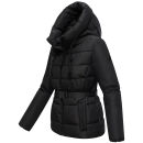 Marikoo Himee Damen Winter Herbst Steppjacke N073 Schwarz Größe XL - Gr. 42