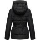 Marikoo Himee Damen Winter Herbst Steppjacke N073 Schwarz Größe XL - Gr. 42