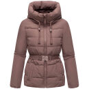 Marikoo Himee Damen Winter Herbst Steppjacke N073 Mauve Größe S - Gr. 36
