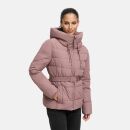 Marikoo Himee Damen Winter Herbst Steppjacke N073 Mauve Größe XL - Gr. 42