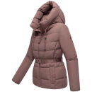 Marikoo Himee Damen Winter Herbst Steppjacke N073 Mauve Größe XXL - Gr. 44