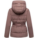 Marikoo Himee Damen Winter Herbst Steppjacke N073 Mauve Größe XXL - Gr. 44