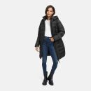 Marikoo Kaltnäschen Damen Winter Steppmantel Jacke N075 Schwarz-Größe XXL - Gr. 44