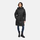 Marikoo Kaltnäschen Damen Winter Steppmantel Jacke N075 Schwarz-Größe XXL - Gr. 44