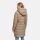 Marikoo Kaltnäschen Damen Winter Steppmantel Jacke N075 Taupe Grey-Größe XL - Gr. 42