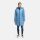 Marikoo Kaltnäschen Damen Winter Steppmantel Jacke N075 Powder Blue-Größe M - Gr. 38