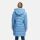 Marikoo Kaltnäschen Damen Winter Steppmantel Jacke N075 Powder Blue-Größe M - Gr. 38