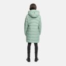 Marikoo Kaltnäschen Damen Winter Steppmantel Jacke N075 Smokey Mint-Größe M - Gr. 38