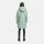 Marikoo Kaltnäschen Damen Winter Steppmantel Jacke N075 Smokey Mint-Größe M - Gr. 38