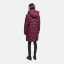 Marikoo Kaltnäschen Damen Winter Steppmantel Jacke N075 Wine-Größe M - Gr. 38