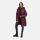 Marikoo Kaltnäschen Damen Winter Steppmantel Jacke N075 Wine-Größe M - Gr. 38