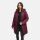 Marikoo Kaltnäschen Damen Winter Steppmantel Jacke N075 Wine-Größe M - Gr. 38