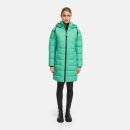 Marikoo Kaltnäschen Damen Winter Steppmantel Jacke N075 Crystal Green-Größe L - Gr. 40