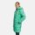 Marikoo Kaltnäschen Damen Winter Steppmantel Jacke N075 Crystal Green-Größe L - Gr. 40