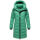 Marikoo Kaltnäschen Damen Winter Steppmantel Jacke N075 Crystal Green-Größe L - Gr. 40